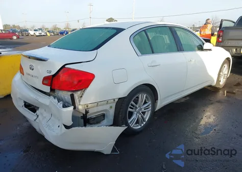 2013 Infiniti G37 Journey z USA, uszkodzony, nr VIN JN1CV6APXDM716287